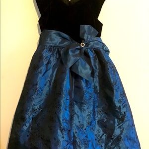 Dress. Perfect for winter! With velvety top.